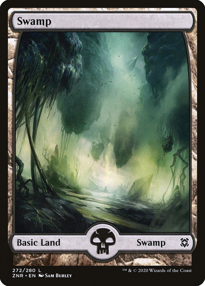 Swamp (272) [Zendikar Rising] | Good Games Cannington