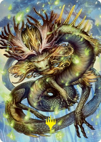 Kura, the Boundless Sky Art Card (Gold-Stamped Signature) [Kamigawa: Neon Dynasty Art Series] | Good Games Cannington
