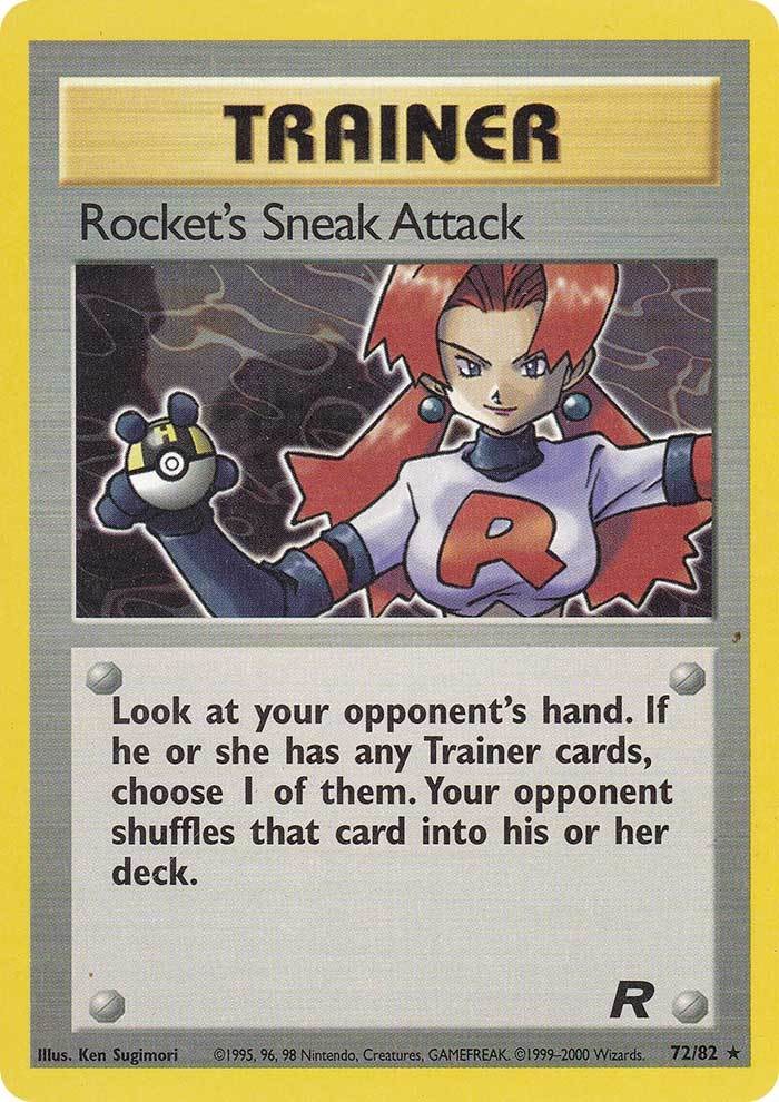 Rocket's Sneak Attack (72/82) [Team Rocket Unlimited] | Good Games Cannington