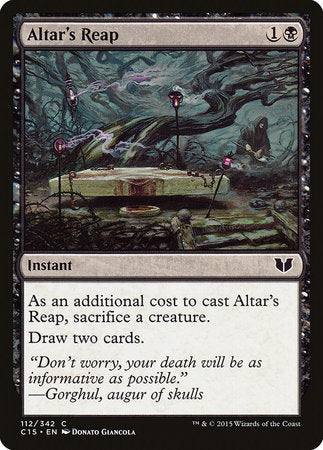 Altar's Reap [Commander 2015] | Good Games Cannington