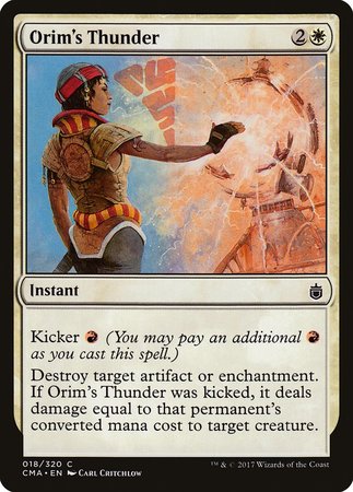 Orim's Thunder [Commander Anthology] | Good Games Cannington