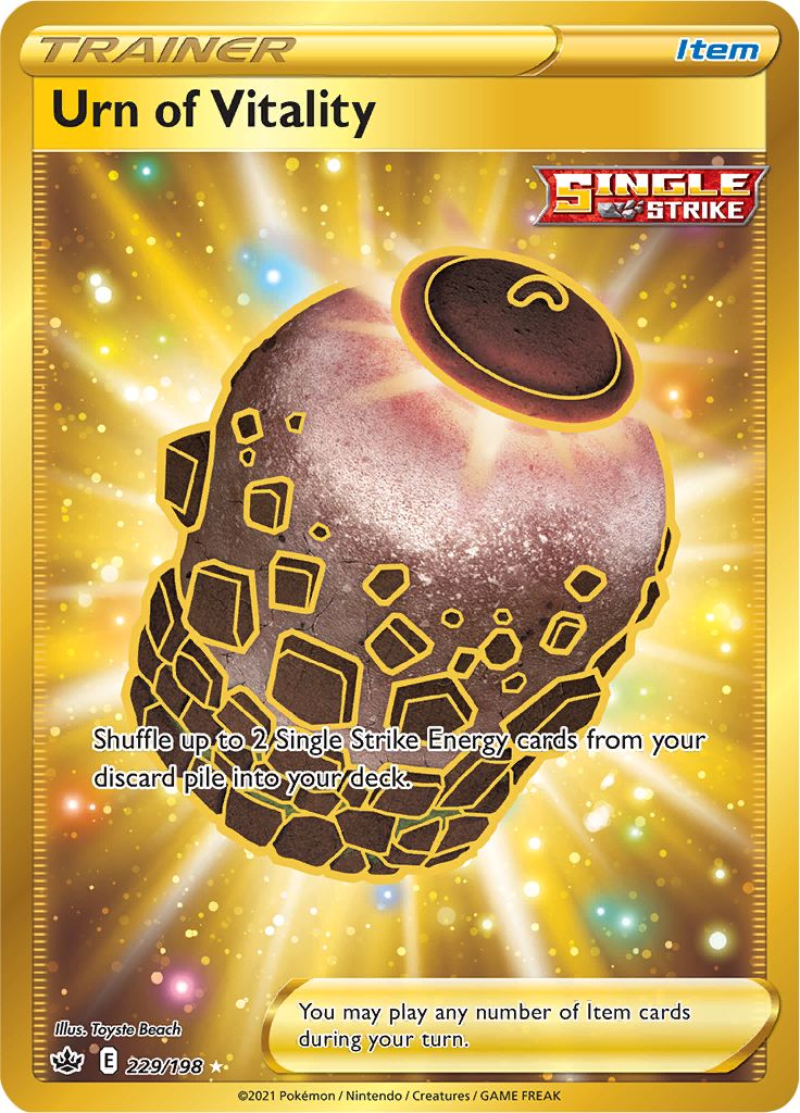 Urn of Vitality (229/198) [Sword & Shield: Chilling Reign] | Good Games Cannington