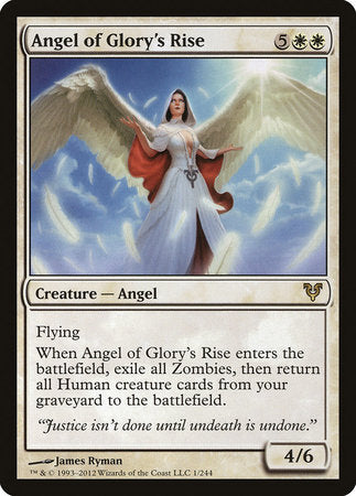 Angel of Glory's Rise [Avacyn Restored] | Good Games Cannington
