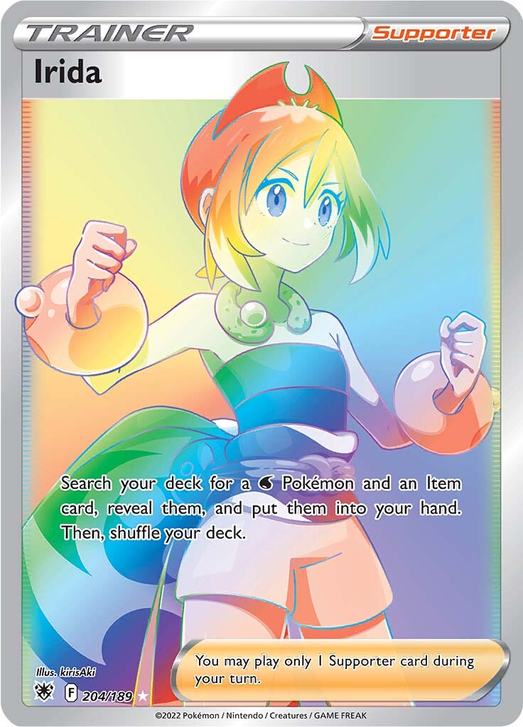 Irida (204/189) [Sword & Shield: Astral Radiance] | Good Games Cannington