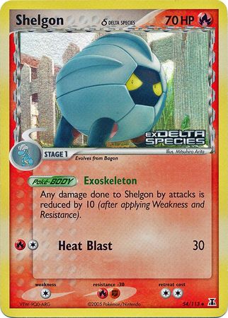 Shelgon (54/113) (Delta Species) (Stamped) [EX: Delta Species] | Good Games Cannington