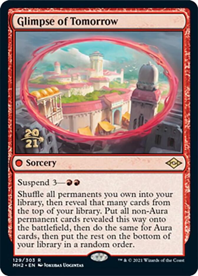 Glimpse of Tomorrow [Modern Horizons 2 Prerelease Promos] | Good Games Cannington