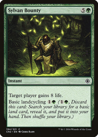 Sylvan Bounty [Conspiracy: Take the Crown] | Good Games Cannington