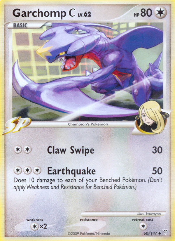 Garchomp C (60/147) [Platinum: Supreme Victors] | Good Games Cannington