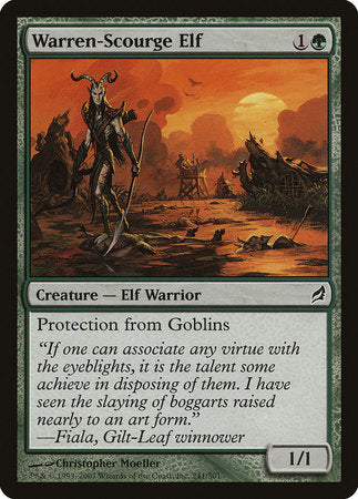 Warren-Scourge Elf [Lorwyn] | Good Games Cannington