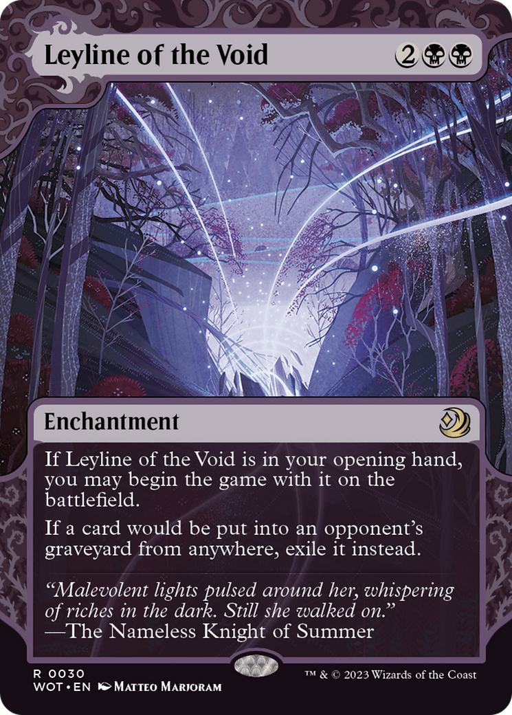 Leyline of the Void [Wilds of Eldraine: Enchanting Tales] | Good Games Cannington