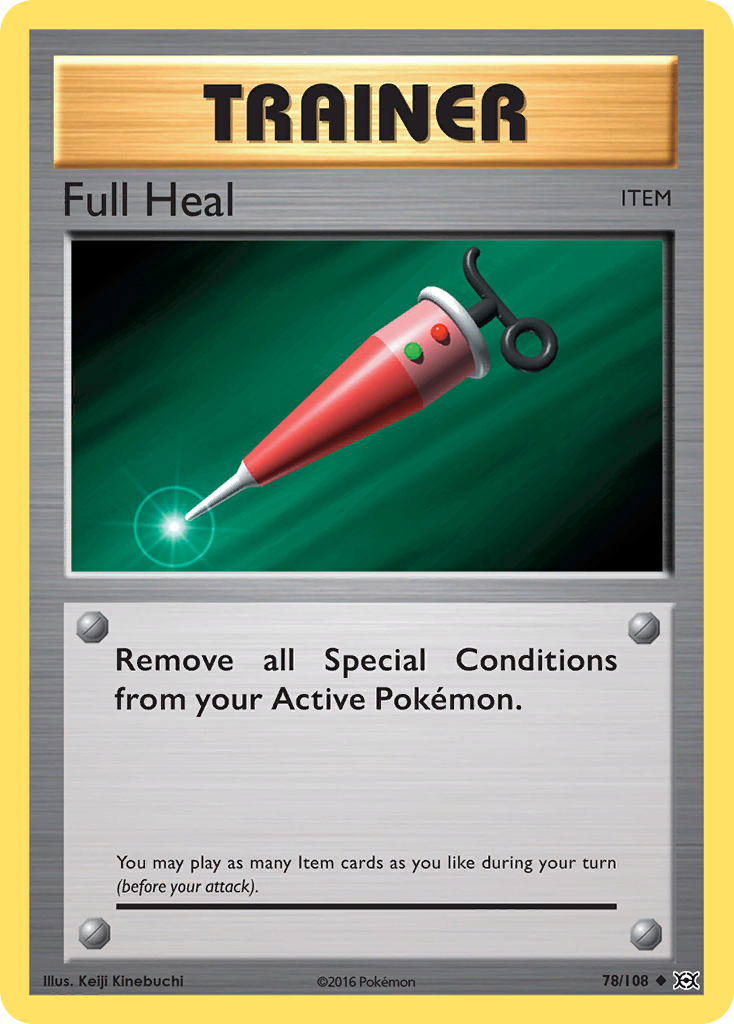 Full Heal (78/108) [XY: Evolutions] | Good Games Cannington