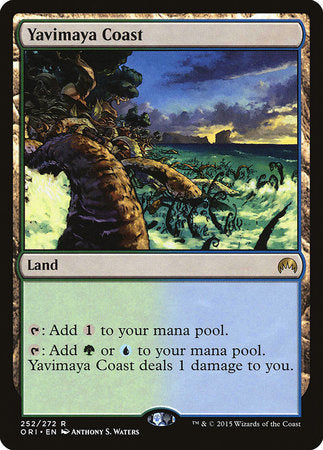 Yavimaya Coast [Magic Origins] | Good Games Cannington