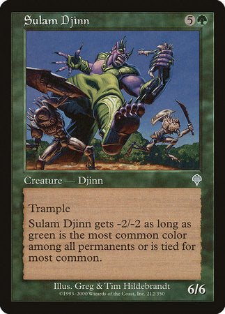 Sulam Djinn [Invasion] | Good Games Cannington