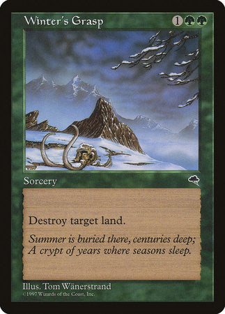 Winter's Grasp [Tempest] | Good Games Cannington