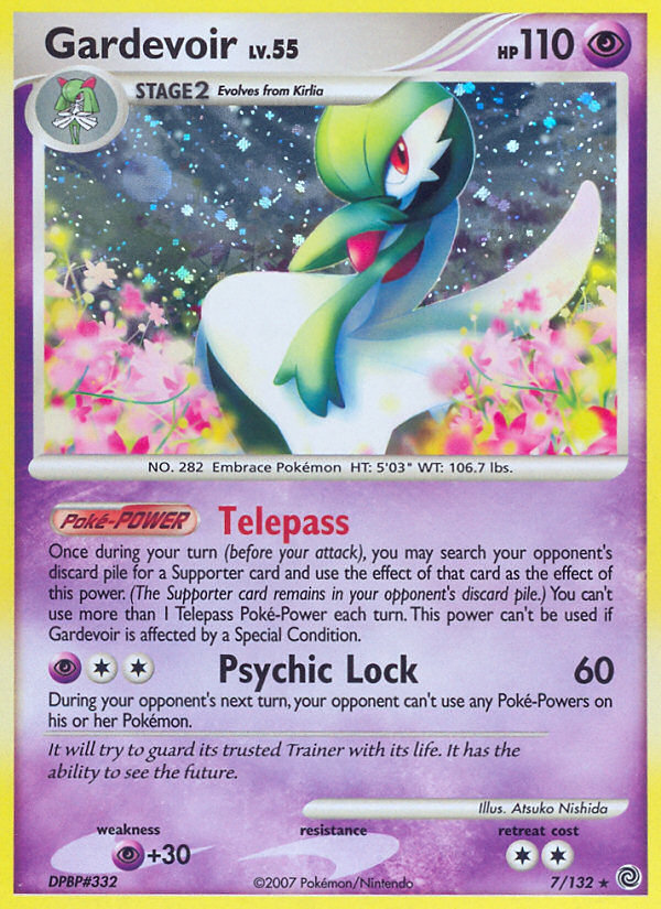 Gardevoir (7/132) [Diamond & Pearl: Secret Wonders] | Good Games Cannington