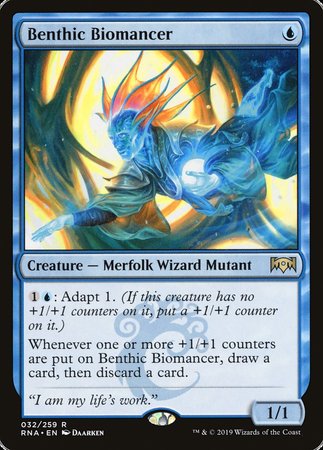 Benthic Biomancer [Ravnica Allegiance] | Good Games Cannington
