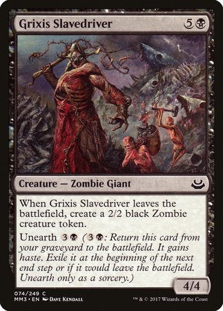 Grixis Slavedriver [Modern Masters 2017] | Good Games Cannington