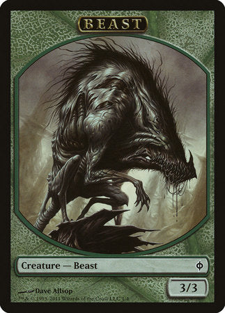 Beast Token [New Phyrexia Tokens] | Good Games Cannington