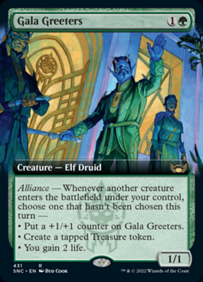 Gala Greeters (Extended Art) [Streets of New Capenna] | Good Games Cannington