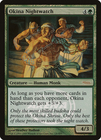 Okina Nightwatch [Arena League 2005] | Good Games Cannington