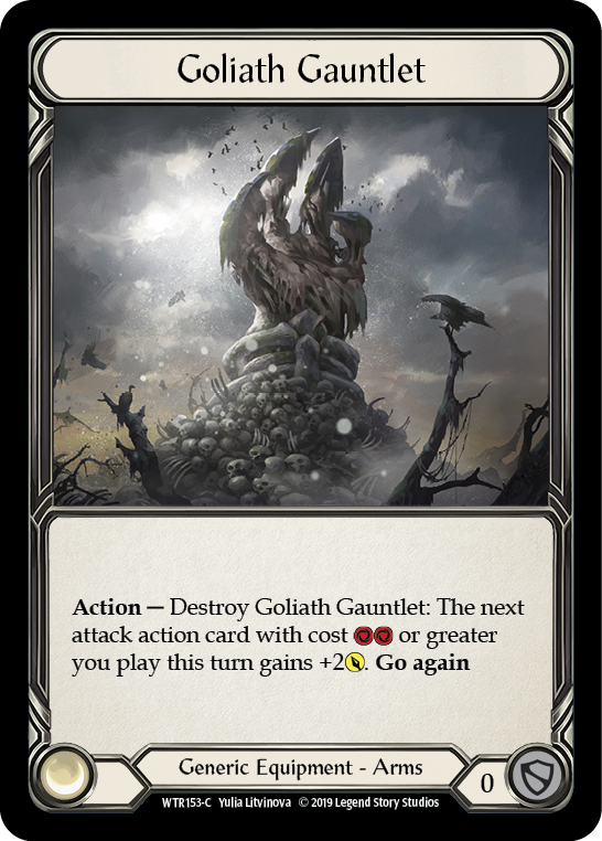 Goliath Gauntlet [WTR153-C] Alpha Print Cold Foil | Good Games Cannington