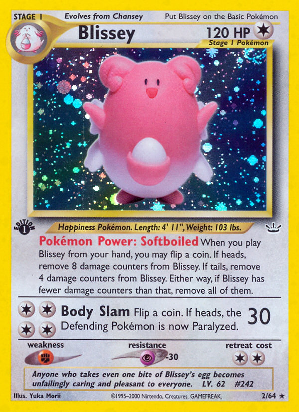 Blissey (2/64) [Neo Revelation 1st Edition] | Good Games Cannington
