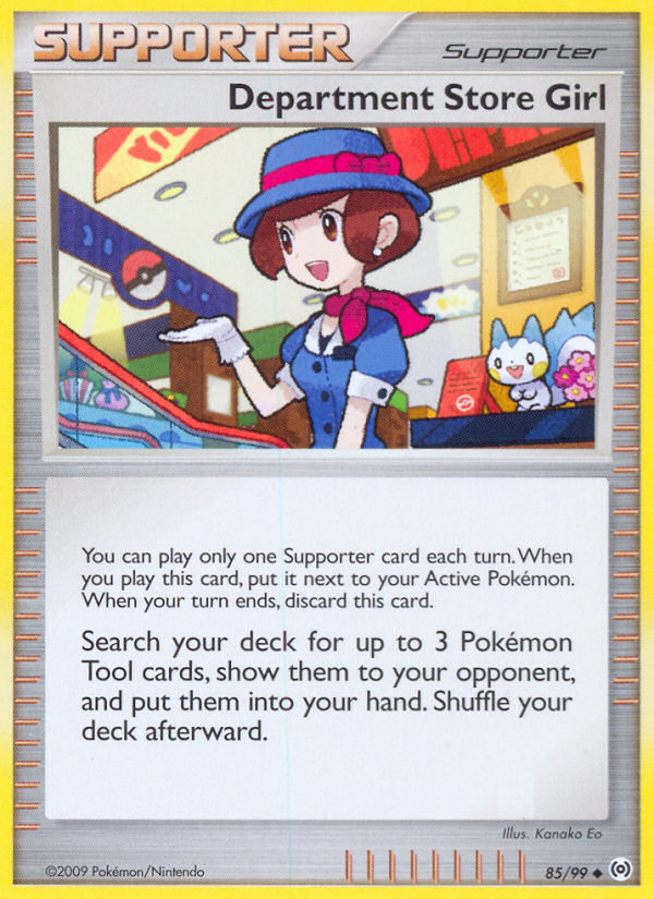 Department Store Girl (85/99) [Platinum: Arceus] | Good Games Cannington