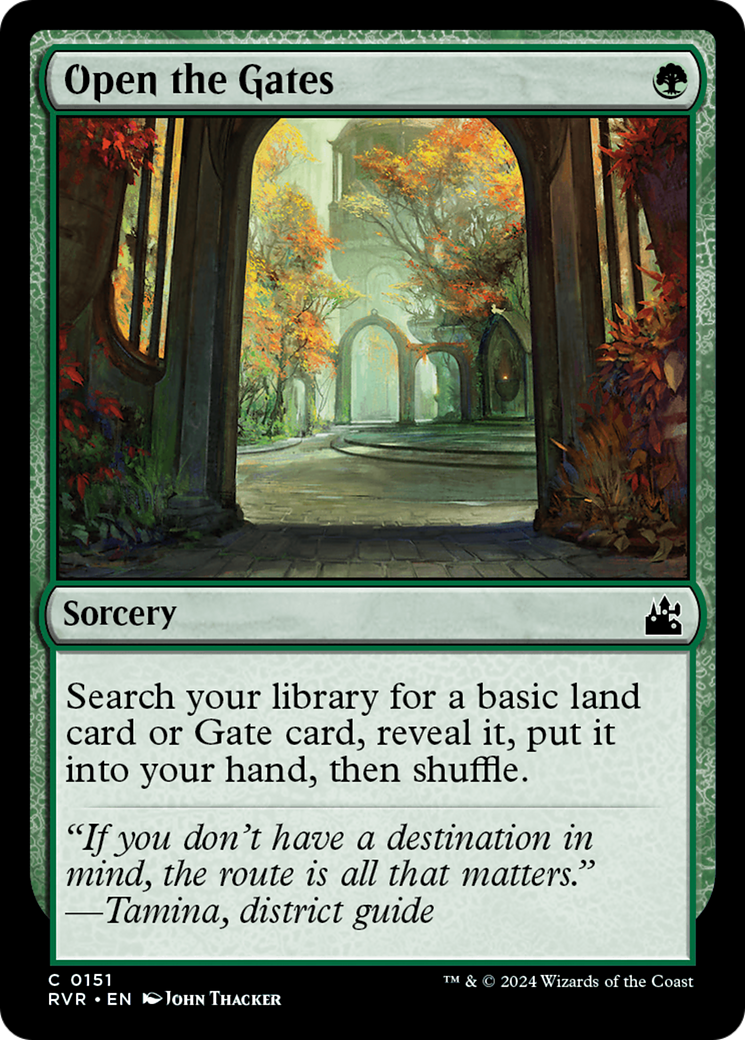 Open the Gates [Ravnica Remastered] | Good Games Cannington
