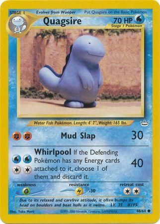 Quagsire (48/64) [Neo Revelation Unlimited] | Good Games Cannington