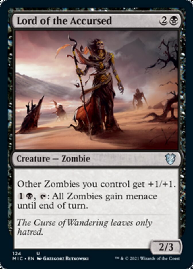 Lord of the Accursed [Innistrad: Midnight Hunt Commander] | Good Games Cannington