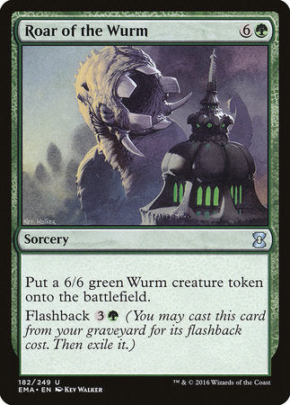 Roar of the Wurm [Eternal Masters] | Good Games Cannington
