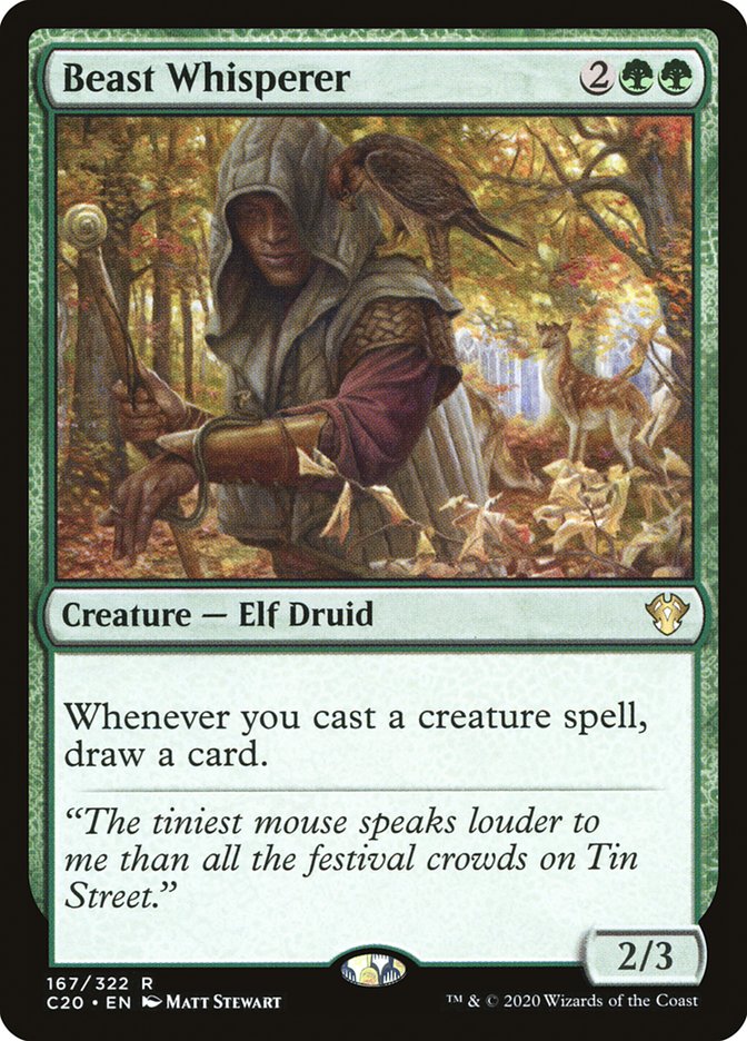 Beast Whisperer [Commander 2020] | Good Games Cannington