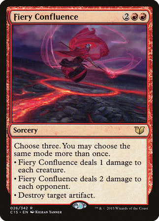 Fiery Confluence [Commander 2015] | Good Games Cannington