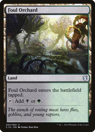 Foul Orchard [Commander 2019] | Good Games Cannington