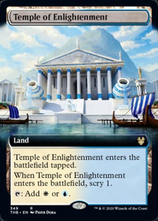 Temple of Enlightenment (Extended Art) [Theros Beyond Death] | Good Games Cannington
