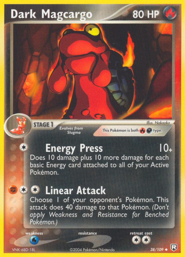 Dark Magcargo (38/109) [EX: Team Rocket Returns] | Good Games Cannington