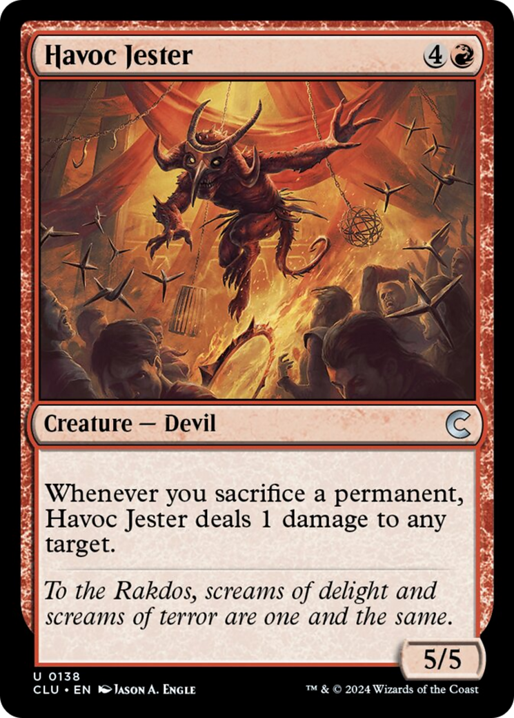 Havoc Jester [Ravnica: Clue Edition] | Good Games Cannington