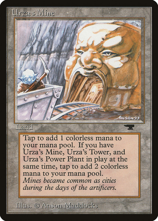 Urza's Mine (Mine Cart Entering Mouth) [Antiquities] | Good Games Cannington
