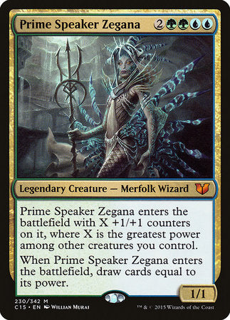 Prime Speaker Zegana [Commander 2015] | Good Games Cannington