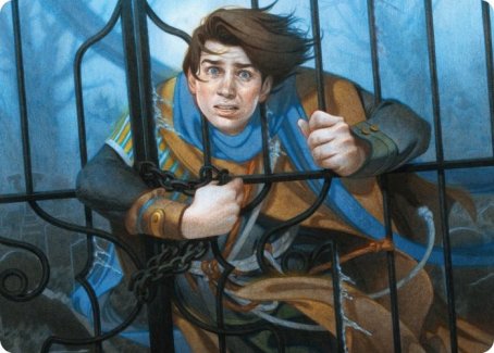 Locked in the Cemetery Art Card [Innistrad: Midnight Hunt Art Series] | Good Games Cannington