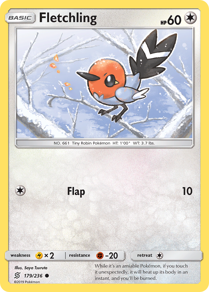 Fletchling (179/236) [Sun & Moon: Unified Minds] | Good Games Cannington