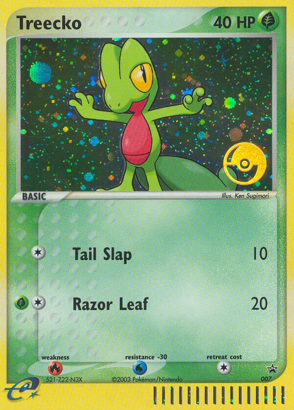 Treecko (007) [Nintendo: Black Star Promos] | Good Games Cannington