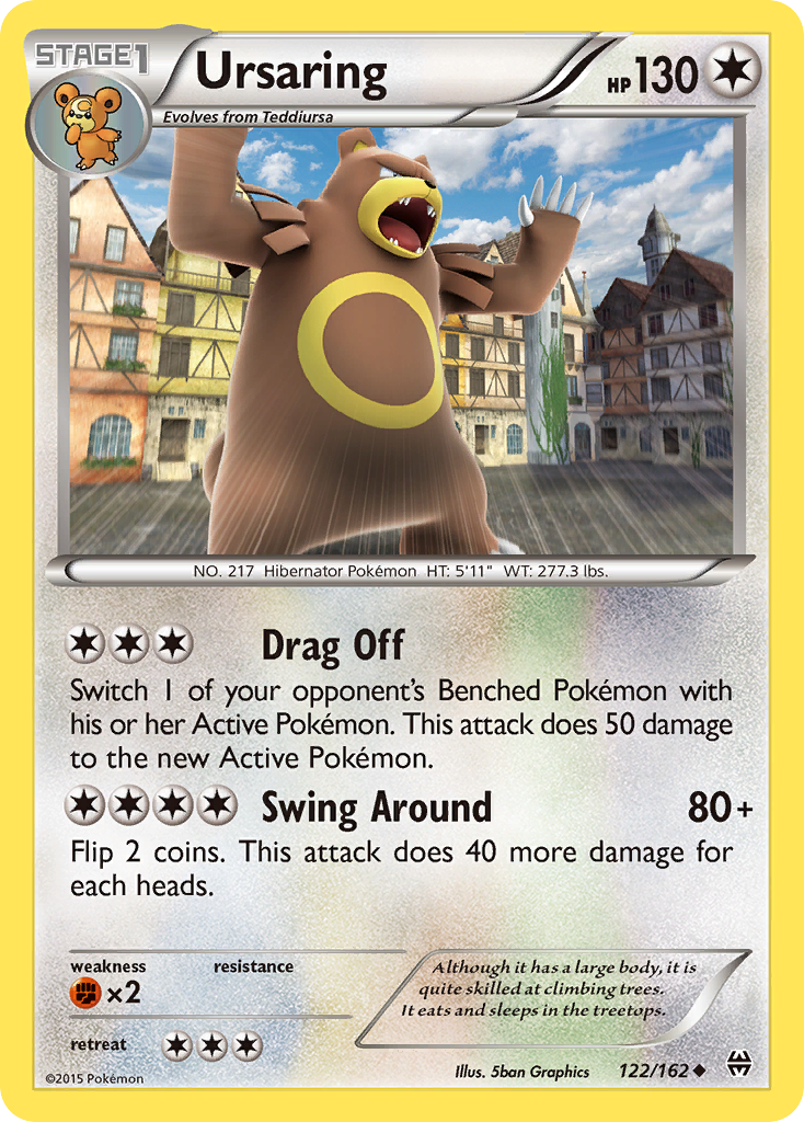 Ursaring (122/162) [XY: BREAKthrough] | Good Games Cannington