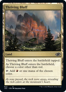 Thriving Bluff [Jumpstart 2022] | Good Games Cannington