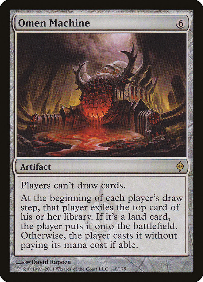 Omen Machine [New Phyrexia] | Good Games Cannington