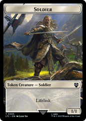 Soldier // Food Token [The Lord of the Rings: Tales of Middle-Earth Commander Tokens] | Good Games Cannington