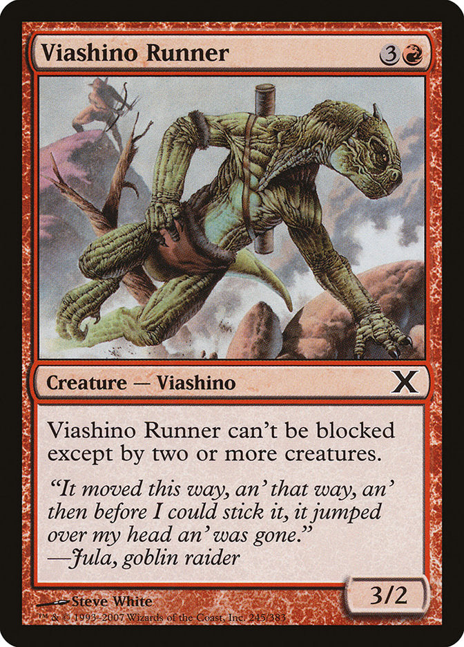 Viashino Runner [Tenth Edition] | Good Games Cannington