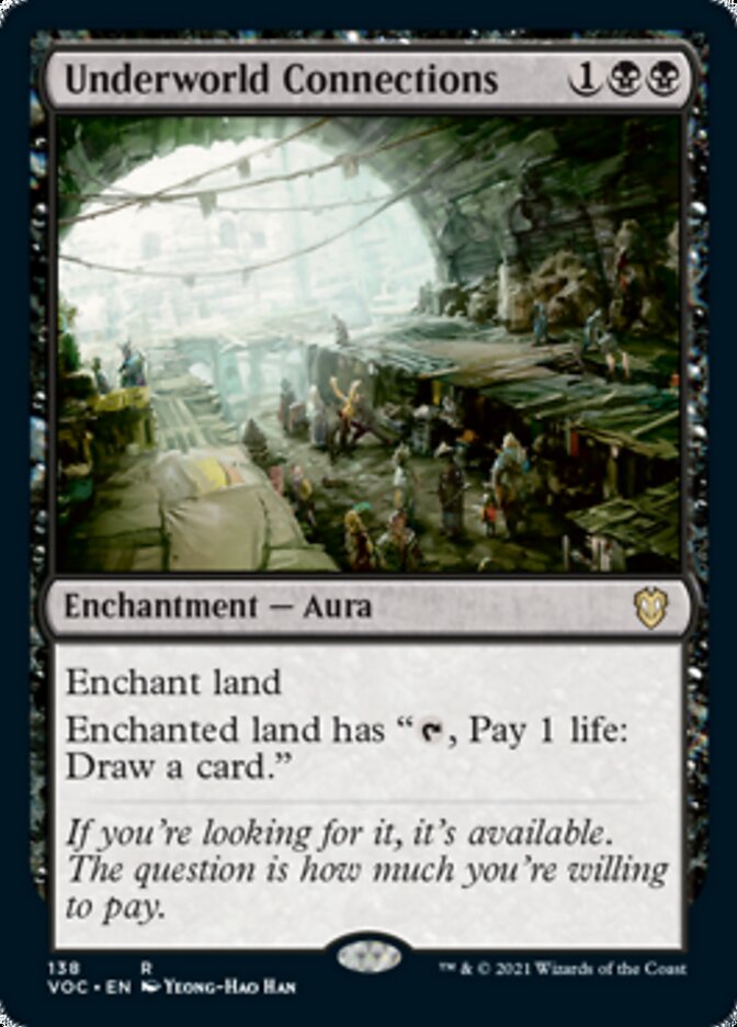 Underworld Connections [Innistrad: Crimson Vow Commander] | Good Games Cannington