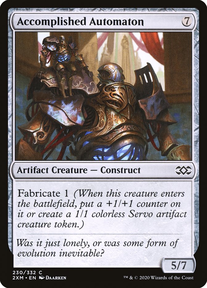 Accomplished Automaton [Double Masters] | Good Games Cannington