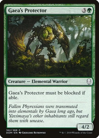 Gaea's Protector [Dominaria] | Good Games Cannington